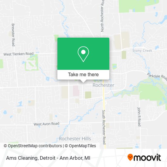 Mapa de Ams Cleaning