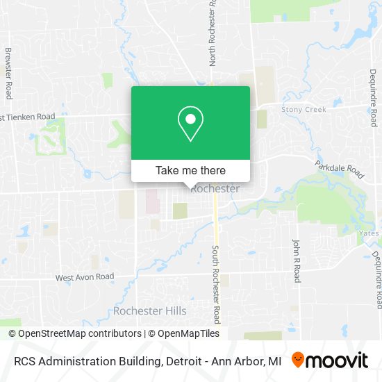 RCS Administration Building map