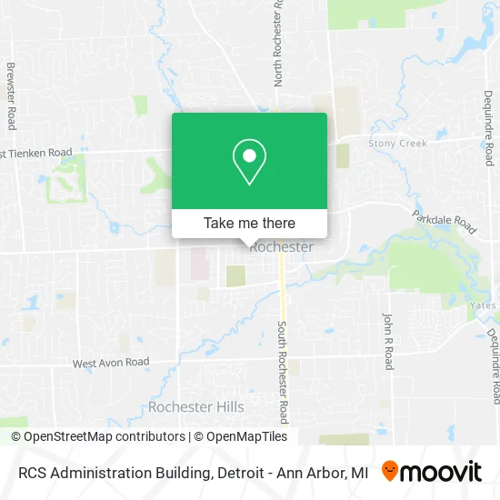 RCS Administration Building map