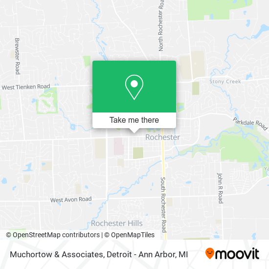 Muchortow & Associates map
