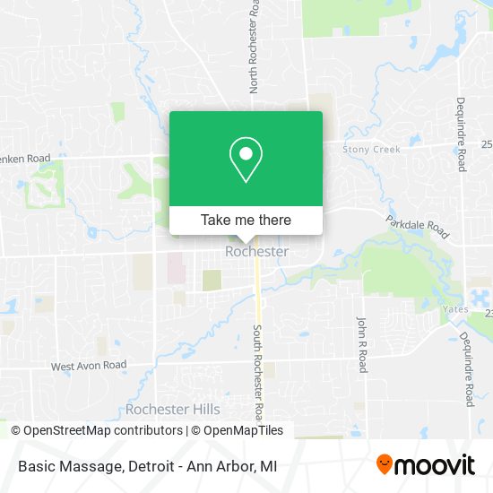 Mapa de Basic Massage