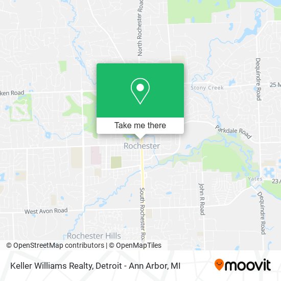 Keller Williams Realty map