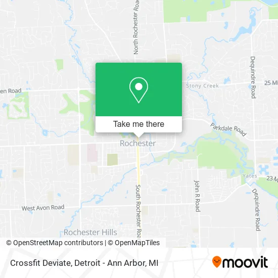 Crossfit Deviate map
