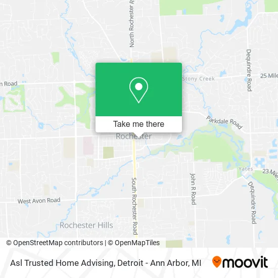 Asl Trusted Home Advising map