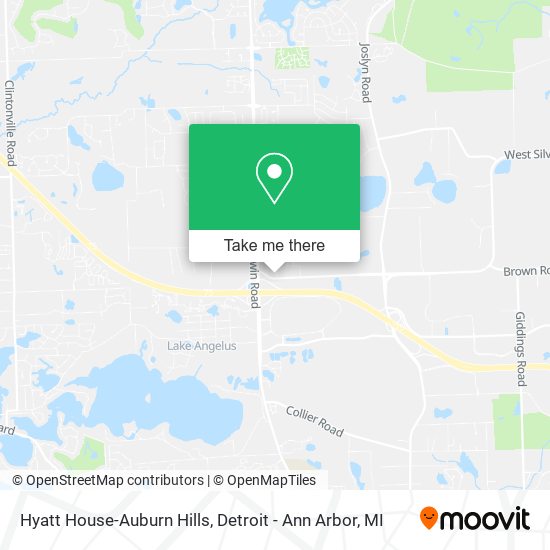 Mapa de Hyatt House-Auburn Hills
