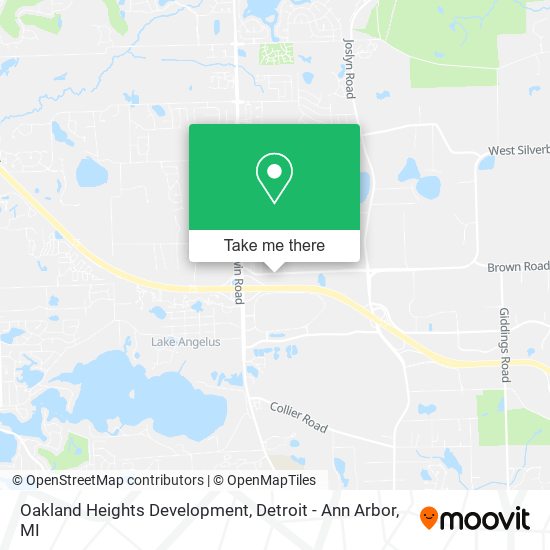 Oakland Heights Development map