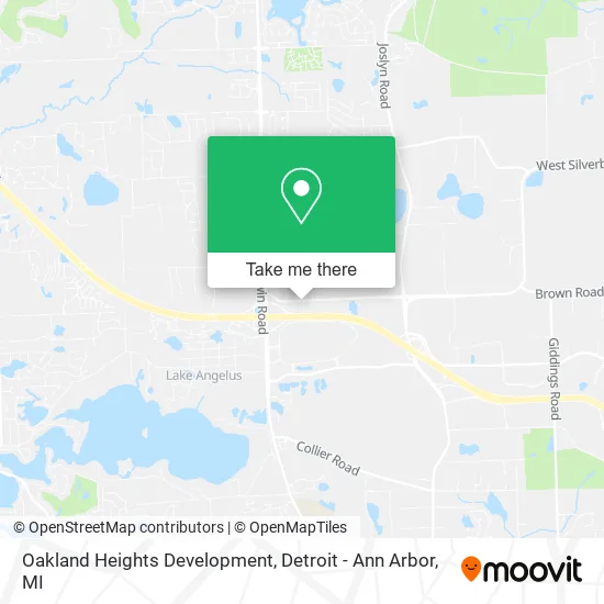 Oakland Heights Development map