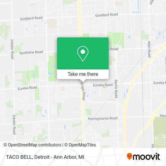 Mapa de TACO BELL