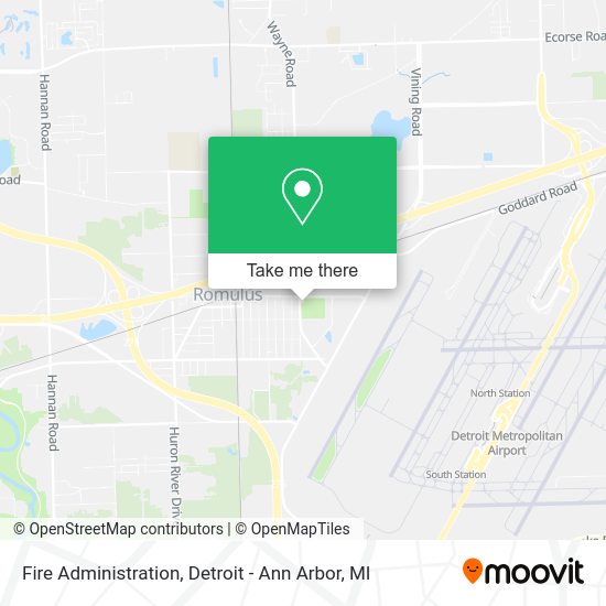 Mapa de Fire Administration