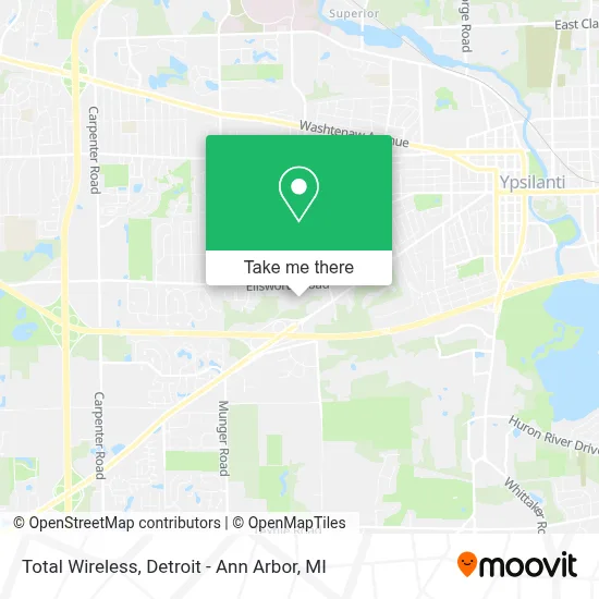 Total Wireless map