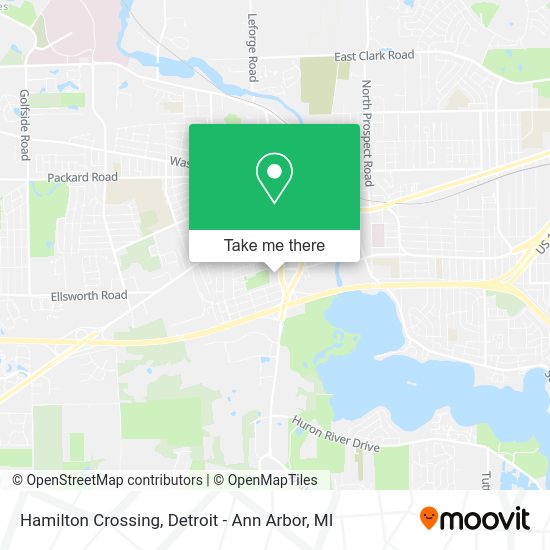 Hamilton Crossing map