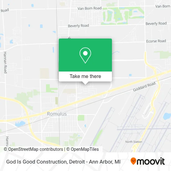 God Is Good Construction map