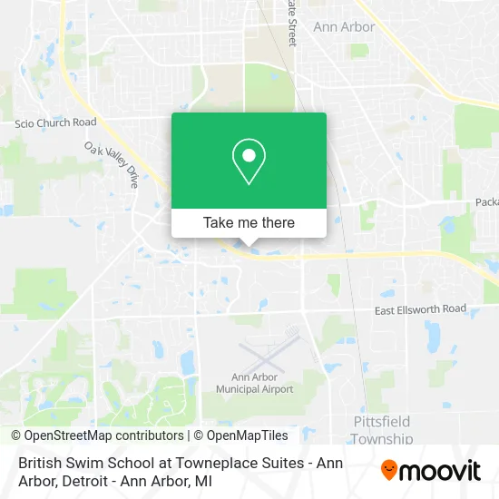 British Swim School at Towneplace Suites - Ann Arbor map