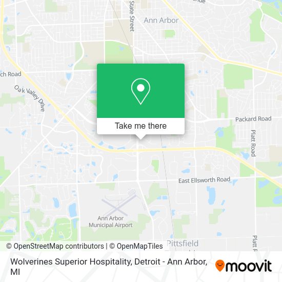 Mapa de Wolverines Superior Hospitality