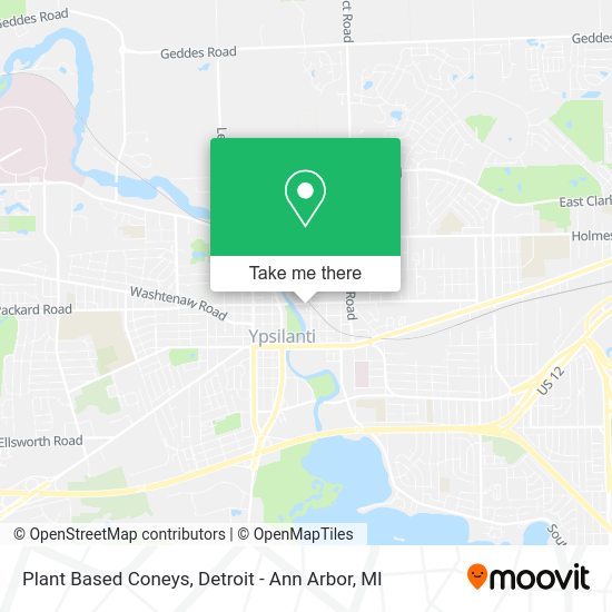 Mapa de Plant Based Coneys
