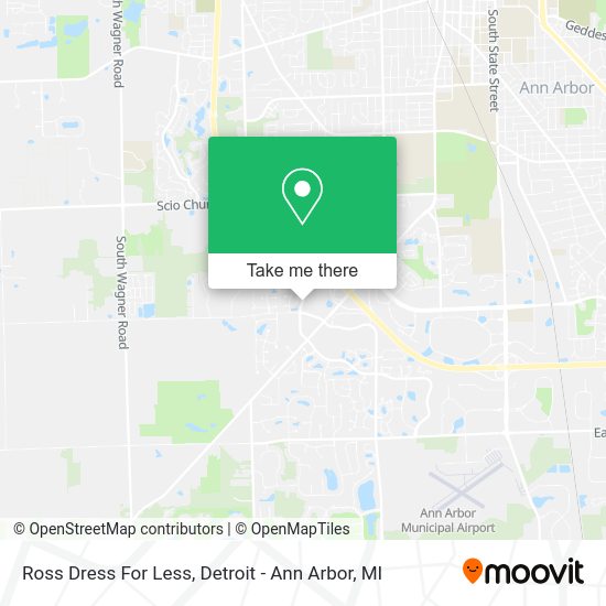 Ross Dress For Less map