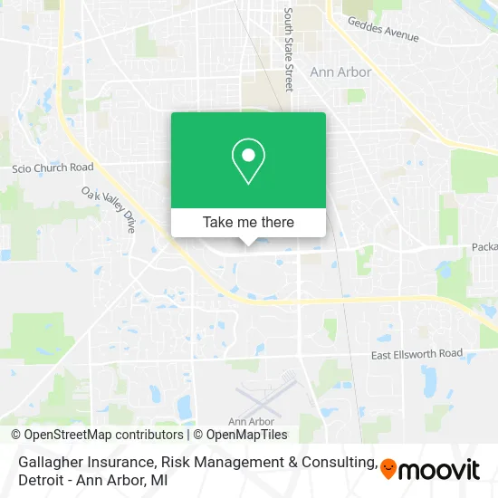 Gallagher Insurance, Risk Management & Consulting map