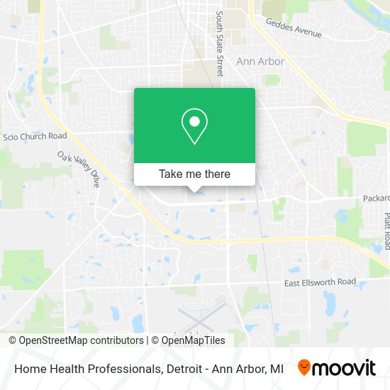 Mapa de Home Health Professionals