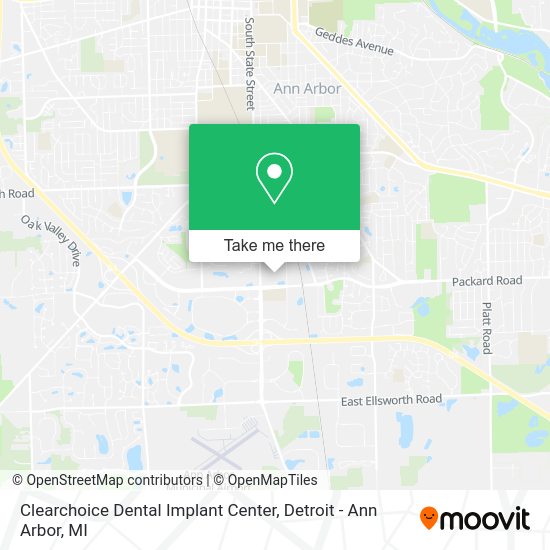 Mapa de Clearchoice Dental Implant Center