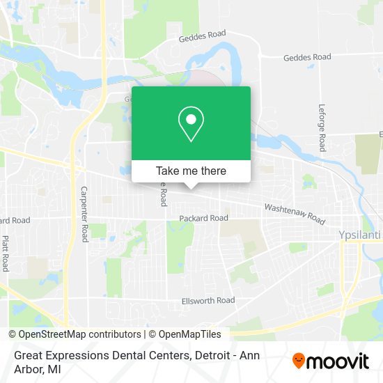 Mapa de Great Expressions Dental Centers