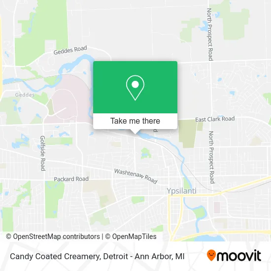 Candy Coated Creamery map