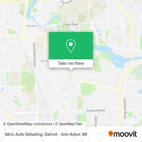 Mo's Auto Detailing map