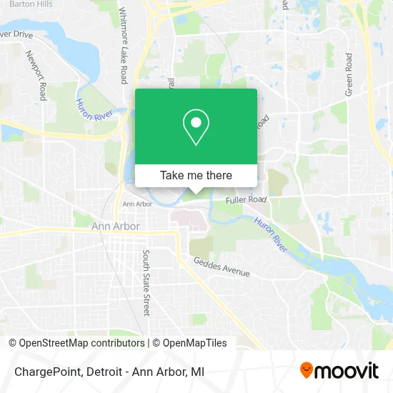 ChargePoint map
