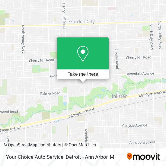 Mapa de Your Choice Auto Service
