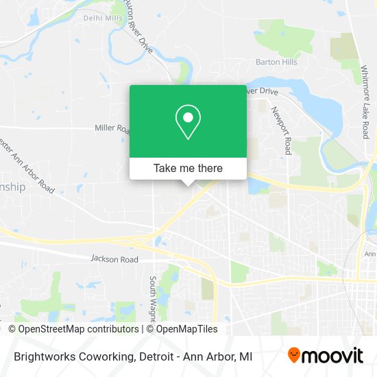 Brightworks Coworking map
