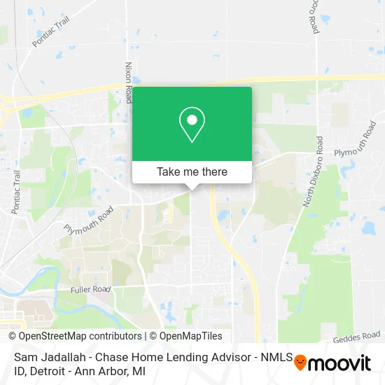 Sam Jadallah - Chase Home Lending Advisor - NMLS ID map