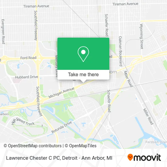 Lawrence Chester C PC map