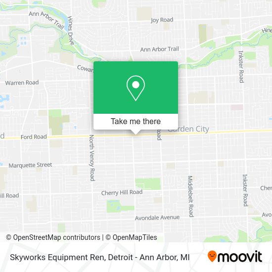 Skyworks Equipment Ren map