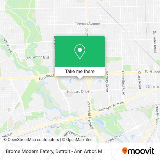 Mapa de Brome Modern Eatery