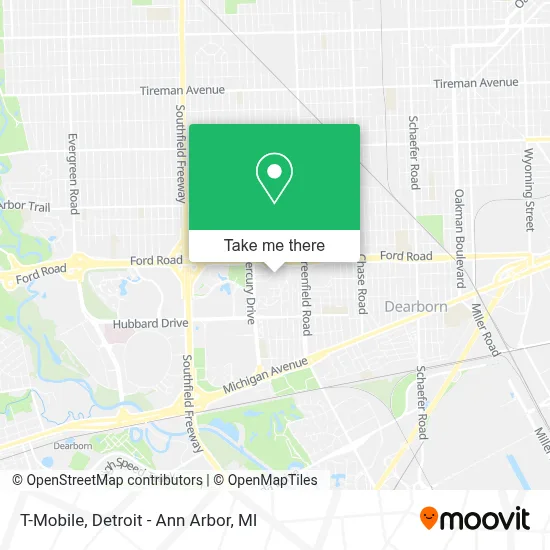 T-Mobile map