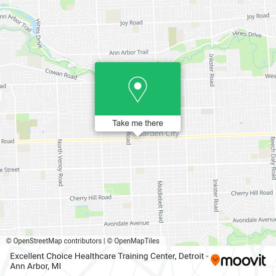 Mapa de Excellent Choice Healthcare Training Center