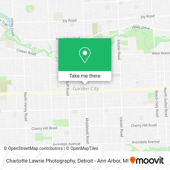 Mapa de Charlotte Lawrie Photography