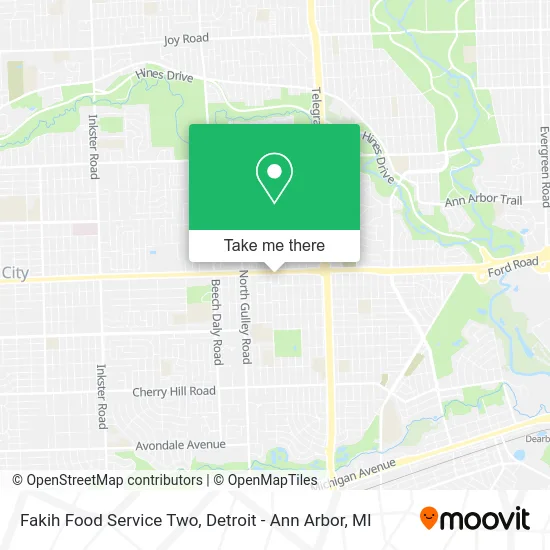 Fakih Food Service Two map