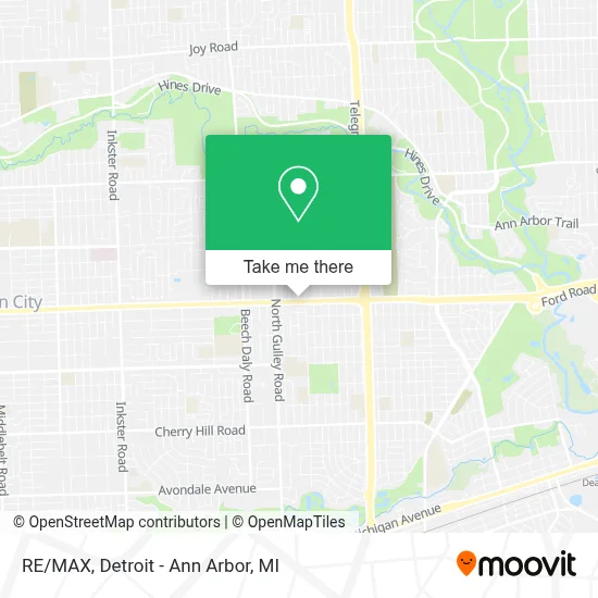 RE/MAX map