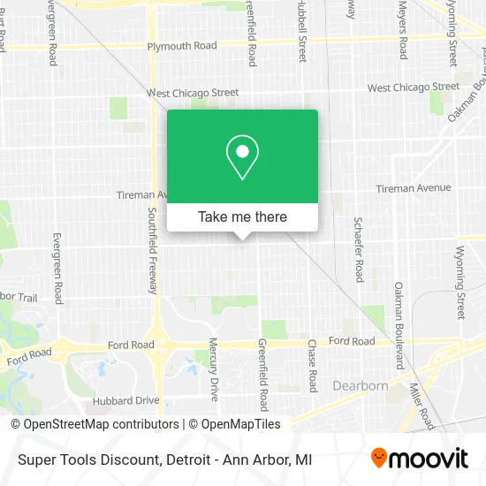 Super Tools Discount map