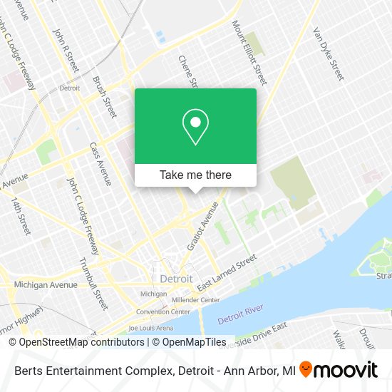 Berts Entertainment Complex map