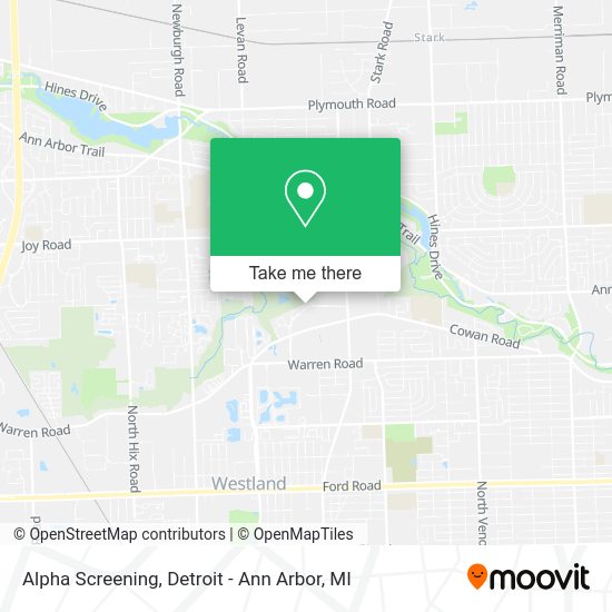 Mapa de Alpha Screening
