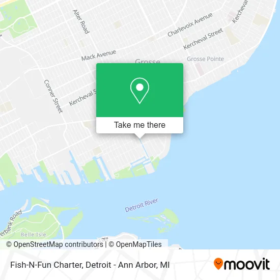 Fish-N-Fun Charter map