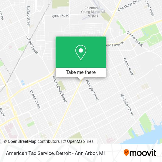 American Tax Service map