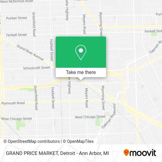 GRAND PRICE MARKET map