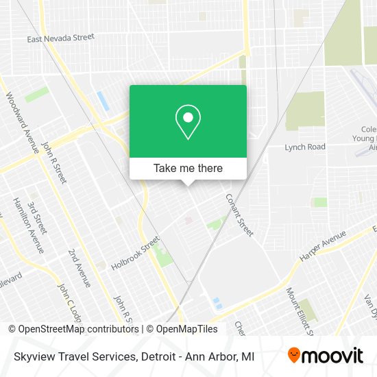 Skyview Travel Services map