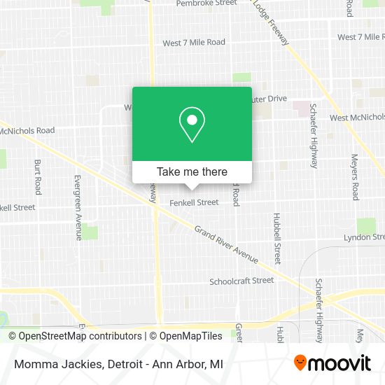 Mapa de Momma Jackies