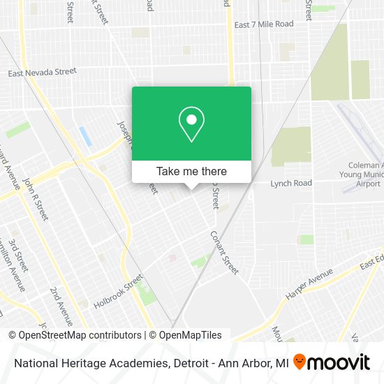 National Heritage Academies map