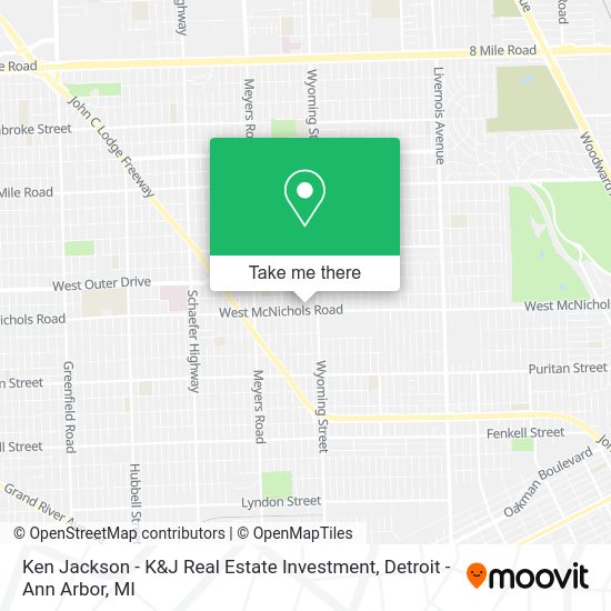 Mapa de Ken Jackson - K&J Real Estate Investment