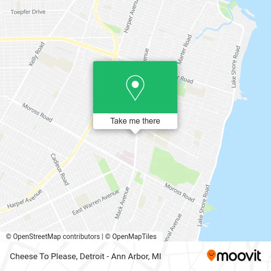 Cheese To Please map