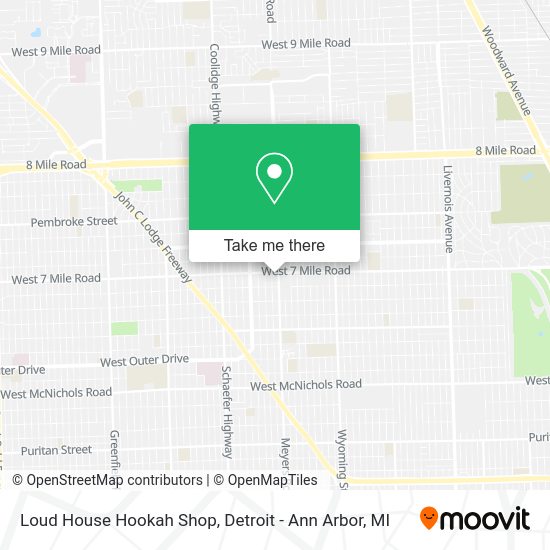 Loud House Hookah Shop map